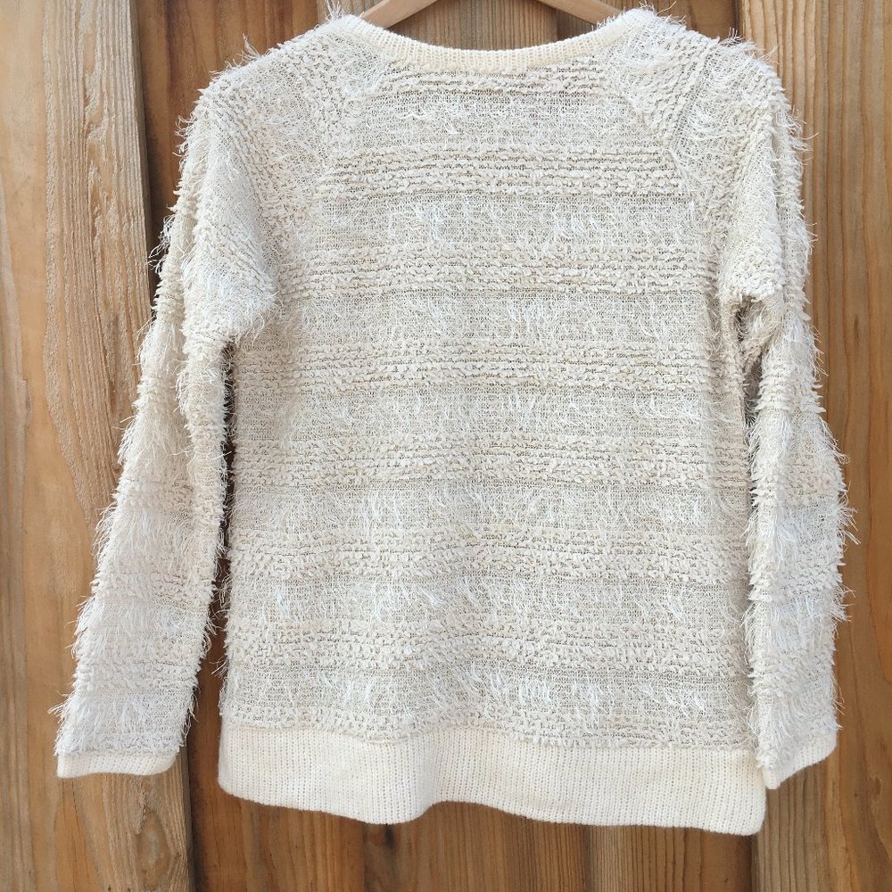 Hem & Thread light fuzzy knit sweater